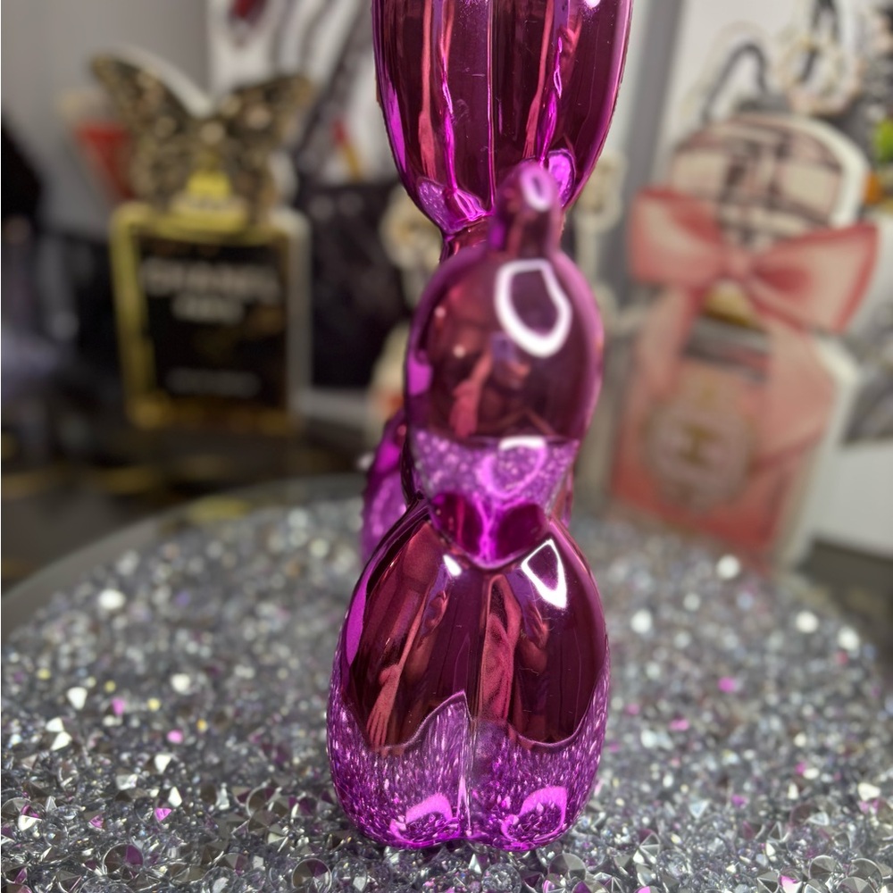 Metallic Pink Balloon Dog Sculpture - Picture 8 of 13